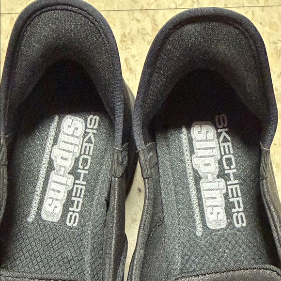 Skechers Women's Black Slip-Ons - Picture 4 of 5